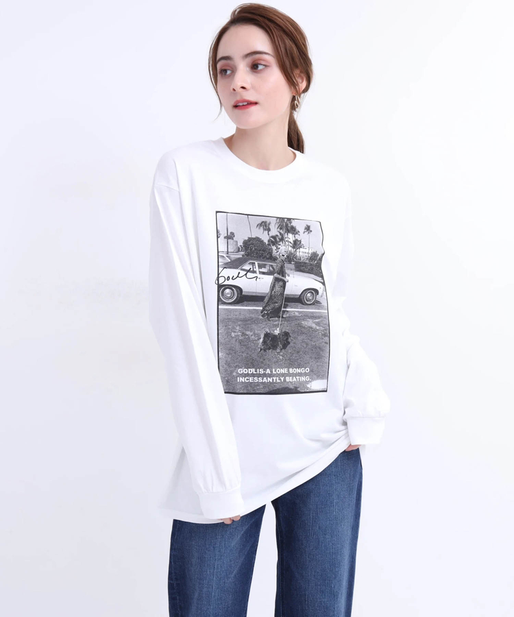 CADUNE(カデュネ) |プリントロングTシャツ