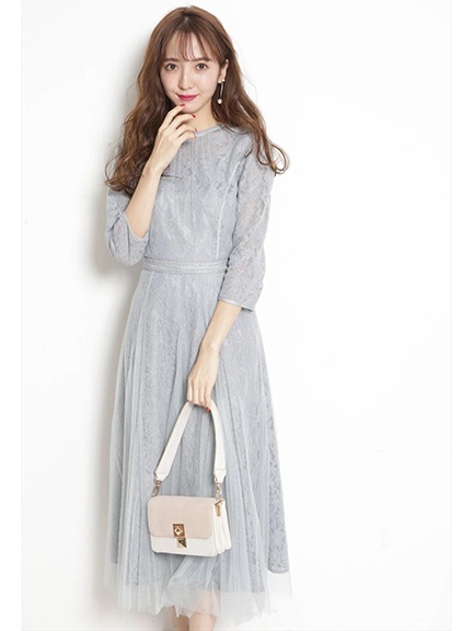 オーバーチュールレースドレス ドレス Apuweiser Riche アプワイザー リッシェ 公式通販 Arpege Story アルページュストーリー