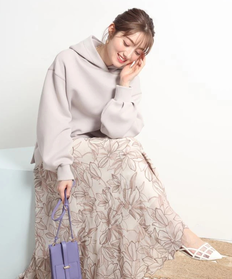 エアリー刺繍ロングスカート スカート Apuweiser Riche アプワイザー リッシェ 公式通販 Arpege Story アルページュストーリー