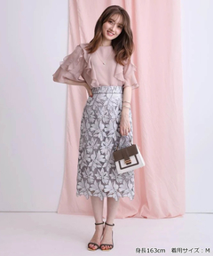 店舗限定 5分袖フリルブラウス シャツ ブラウス Apuweiser Riche アプワイザー リッシェ 公式通販 Arpege Story アルページュストーリー