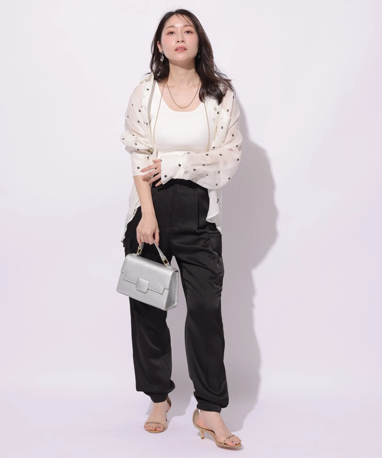 リラクシーサテンワークパンツ | パンツ | Apuweiser-riche  