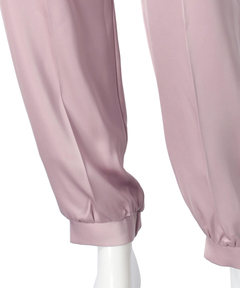 Apuweiser-riche(アプワイザー・リッシェ) |リラクシーサテンワークパンツ