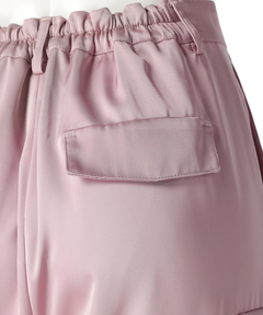 Apuweiser-riche(アプワイザー・リッシェ) |リラクシーサテンワークパンツ