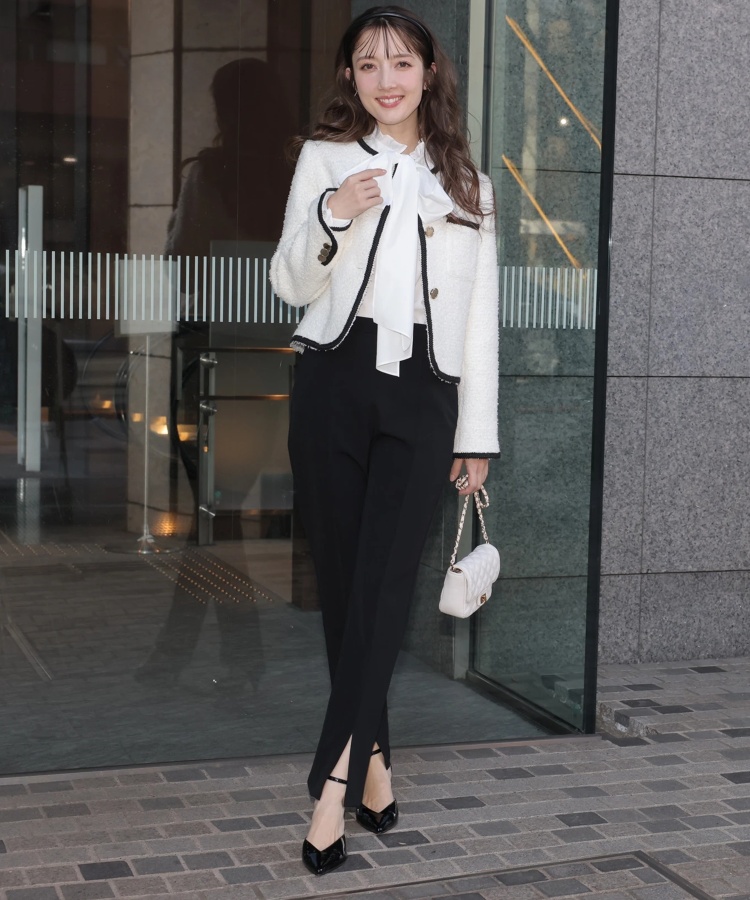 洗えるスリットスキニーパンツ | パンツ | Apuweiser-riche  