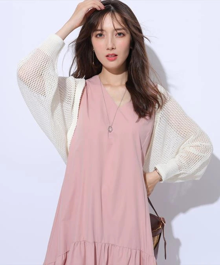 メッシュボレロ | カーデ | Apuweiser-riche（アプワイザー・リッシェ  