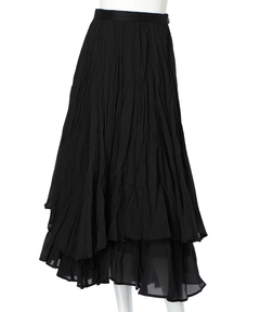 Apuweiser-riche(アプワイザー・リッシェ) |ワッシャープリーツレイヤードスカート