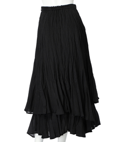 Apuweiser-riche(アプワイザー・リッシェ) |ワッシャープリーツレイヤードスカート