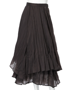 Apuweiser-riche(アプワイザー・リッシェ) |ワッシャープリーツレイヤードスカート