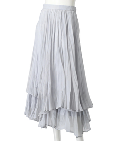 Apuweiser-riche(アプワイザー・リッシェ) |ワッシャープリーツレイヤードスカート