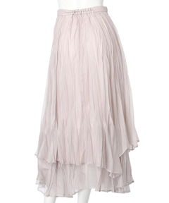Apuweiser-riche(アプワイザー・リッシェ) |ワッシャープリーツレイヤードスカート