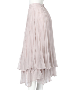 Apuweiser-riche(アプワイザー・リッシェ) |ワッシャープリーツレイヤードスカート