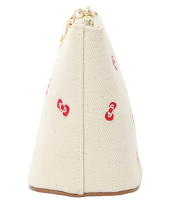 Apuweiser-riche(アプワイザー・リッシェ) |〈Hello Kittyコラボ〉リボン刺繍ポーチ