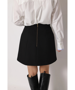 Apuweiser-riche(アプワイザー・リッシェ) |バックジップフォルムミニスカート