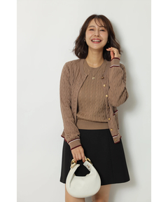 Apuweiser-riche(アプワイザー・リッシェ) |バックジップフォルムミニスカート