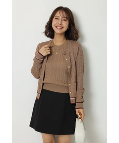 Apuweiser-riche(アプワイザー・リッシェ) |バックジップフォルムミニスカート