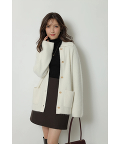 Apuweiser-riche(アプワイザー・リッシェ) |バックジップフォルムミニスカート