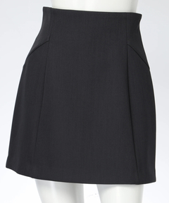 Apuweiser-riche(アプワイザー・リッシェ) |バックジップフォルムミニスカート