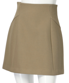 Apuweiser-riche(アプワイザー・リッシェ) |バックジップフォルムミニスカート