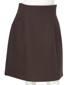 Apuweiser-riche(アプワイザー・リッシェ) |バックジップフォルムミニスカート