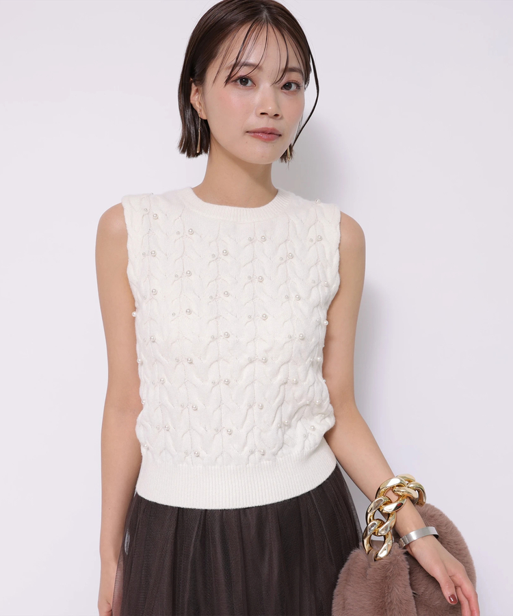 ウェーブ切替チュールスカート | スカート | Apuweiser-riche  