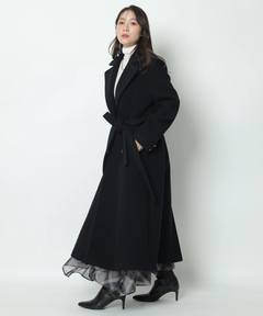 Apuweiser-riche(アプワイザー・リッシェ) |ベルト付ロングチェスターコート