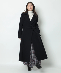 Apuweiser-riche(アプワイザー・リッシェ) |ベルト付ロングチェスターコート