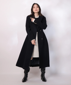 Apuweiser-riche(アプワイザー・リッシェ) |ベルト付ロングチェスターコート