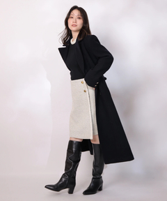 Apuweiser-riche(アプワイザー・リッシェ) |ベルト付ロングチェスターコート