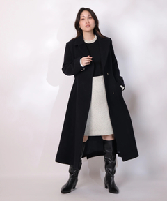 Apuweiser-riche(アプワイザー・リッシェ) |ベルト付ロングチェスターコート