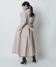 Apuweiser-riche(アプワイザー・リッシェ) |ベルト付ロングチェスターコート