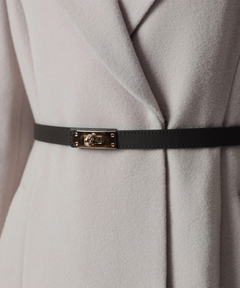 Apuweiser-riche(アプワイザー・リッシェ) |ベルト付ロングチェスターコート