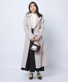 Apuweiser-riche(アプワイザー・リッシェ) |ベルト付ロングチェスターコート