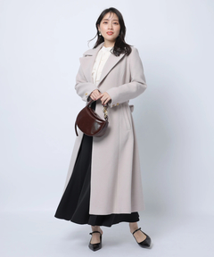 Apuweiser-riche(アプワイザー・リッシェ) |ベルト付ロングチェスターコート