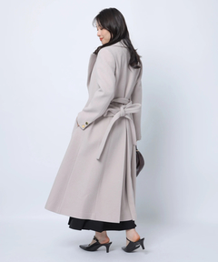 Apuweiser-riche(アプワイザー・リッシェ) |ベルト付ロングチェスターコート