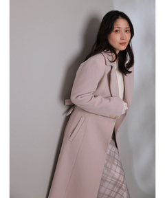 Apuweiser-riche(アプワイザー・リッシェ) |ベルト付ロングチェスターコート