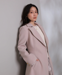 Apuweiser-riche(アプワイザー・リッシェ) |ベルト付ロングチェスターコート