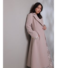 Apuweiser-riche(アプワイザー・リッシェ) |ベルト付ロングチェスターコート