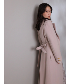 Apuweiser-riche(アプワイザー・リッシェ) |ベルト付ロングチェスターコート