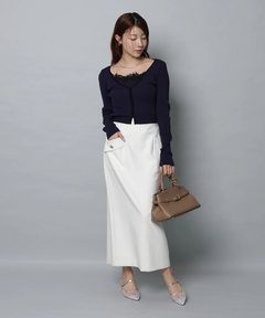 Apuweiser-riche(アプワイザー・リッシェ) |ポケットディティールタイトスカート