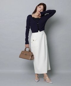 Apuweiser-riche(アプワイザー・リッシェ) |ポケットディティールタイトスカート