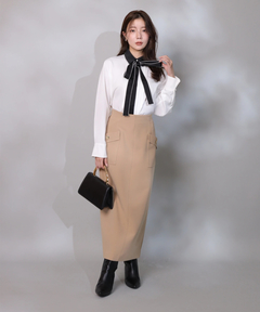 Apuweiser-riche(アプワイザー・リッシェ) |ポケットディティールタイトスカート