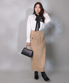 Apuweiser-riche(アプワイザー・リッシェ) |ポケットディティールタイトスカート