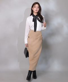 Apuweiser-riche(アプワイザー・リッシェ) |ポケットディティールタイトスカート