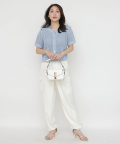 Apuweiser-riche(アプワイザー・リッシェ) |リラクシーサテンワークパンツ