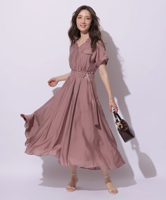 Apuweiser-riche(アプワイザー・リッシェ) |シアーシャツ半袖ワンピース