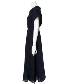 Apuweiser-riche(アプワイザー・リッシェ) |シアーシャツ半袖ワンピース