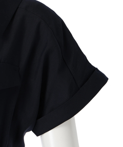 Apuweiser-riche(アプワイザー・リッシェ) |シアーシャツ半袖ワンピース