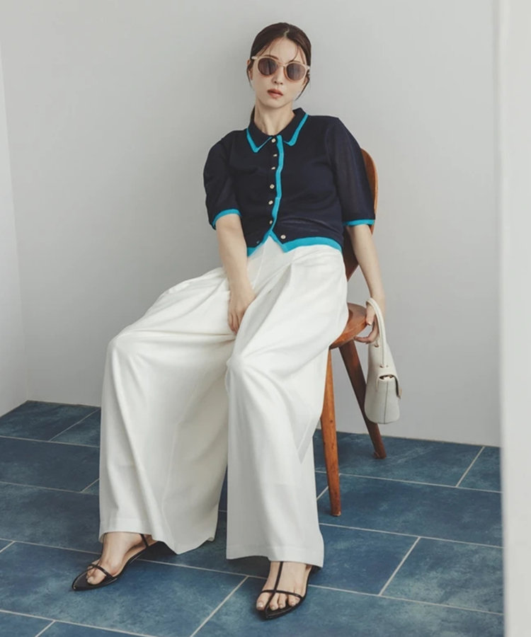 Apuweiser-riche 23AW タック ショートパンツ　¥15,400 Apuweiser-riche（アプワイザーリッシェ）の「タックショート