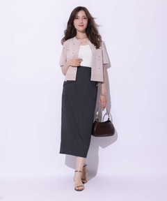 Apuweiser-riche(アプワイザー・リッシェ) |ハート刺繍カラーカーデ