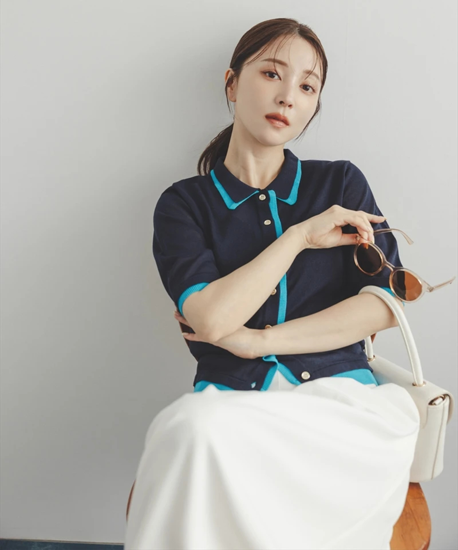 Apuweiser-riche - CADUNE コンビネーションシャツニット Apuweiser-riche - 最終値下げ♡新品CADUNE コンビネーション